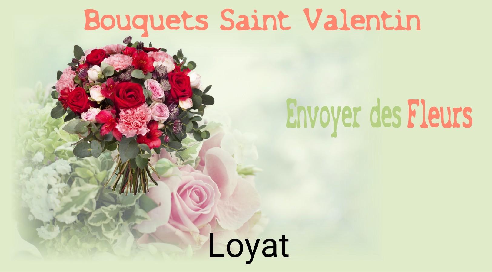Roses de Saint-Valentin livrées à Loyat